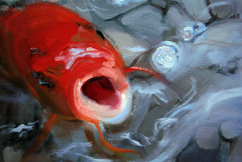 Betsy Bart - Koi Fish 1, Detail