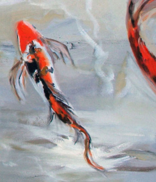 Betsy Bart - Koi Fish 2, Detail