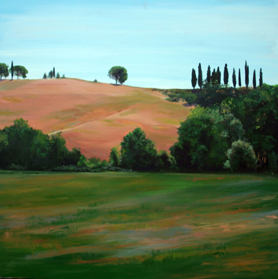 Betsy Bart Tuscany Landscape